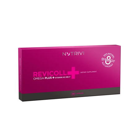 Nutrivi Revicoll MAX Omega Plus + witamina K2MK7 30 - Nutrivi