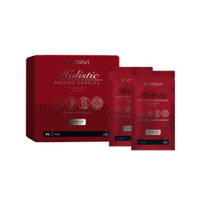 Nutrivi Holistic Peptide Complex - kolagen rybi w saszetkach 30 szt. smak borówka - Nutrivi
