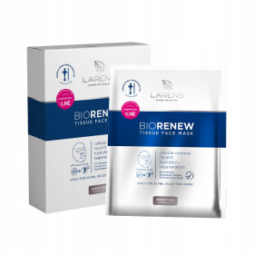 Larens Bio Renew Tissue Face Mask - Maseczka w Płacie Do Twarzy 4 szt - Larens