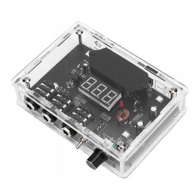 Zasilacz do maszynek do tatuażu Mast P114, przezroczysty