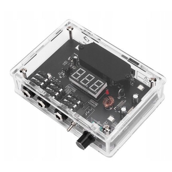 Zasilacz do maszynek do tatuażu Mast P114, przezroczysty