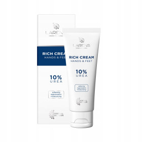 Larens Rich Cream 10% Urea 75 ml krem do dłoni i stóp - Larens
