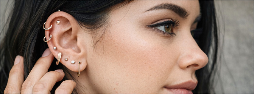 Piercing ucha – profesjonalne przekłucia